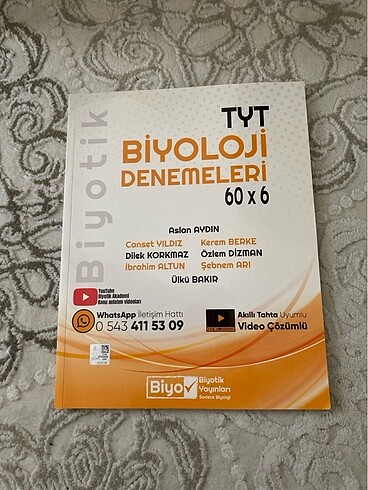 Tyt biyoloji deneme