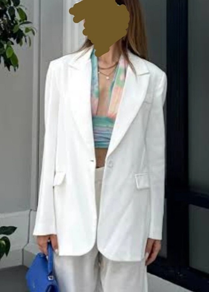 Kot blazer ceket - Görsel 2