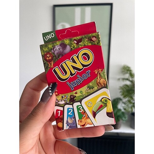 Uno Junior Oyun Kartı