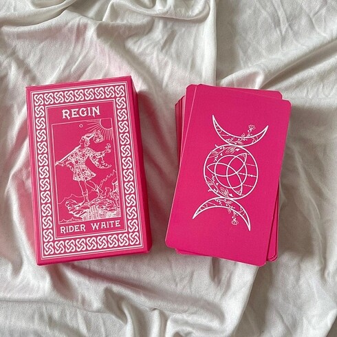  Regin Pink Rider Waite Tarot Destesi