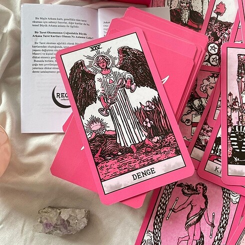  Beden Regin Pink Rider Waite Tarot Destesi