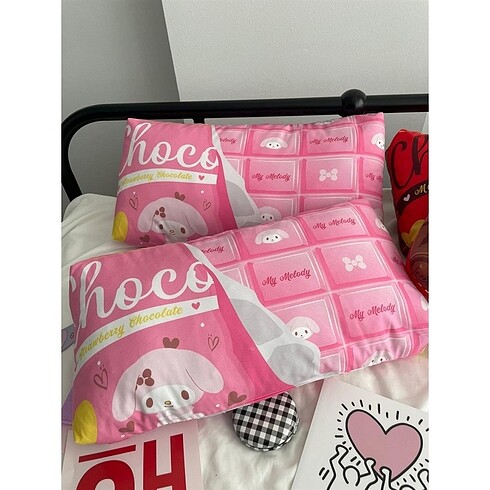 My Melody Pink Chocolate Yastık