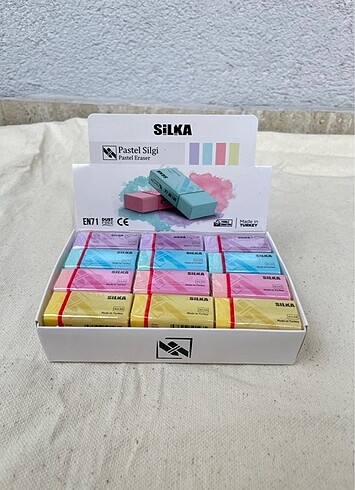 Pastel Yumuşak Silgi 1 adet