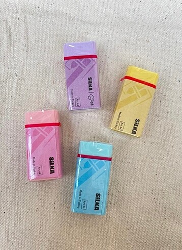 Pastel Yumuşak Silgi 1 adet