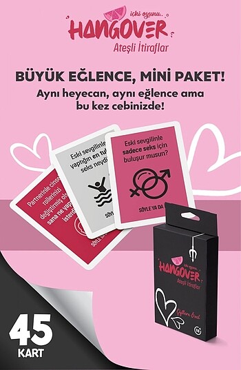 Ateşli İtiraflar İçki Oyunu
