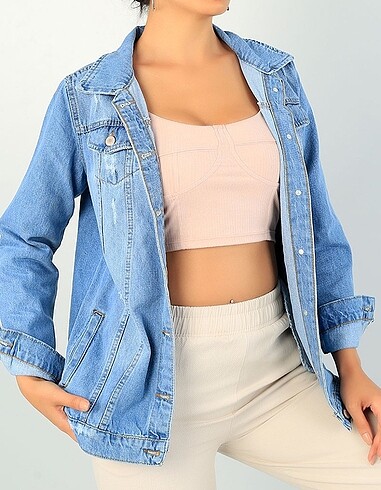 Denim ceket