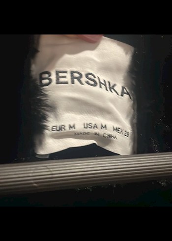 Siyah Kürklü Biker Deri Ceket - Görsel 4