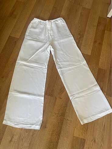 Zara saten pantolon