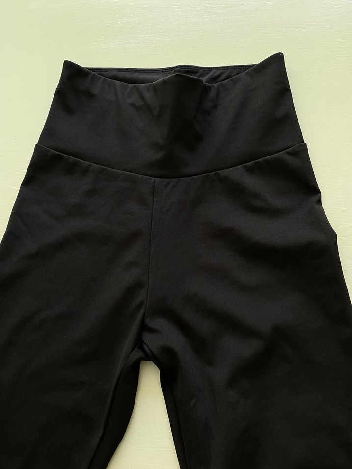 Siyah Kadın Spor Tayt - Görsel 2