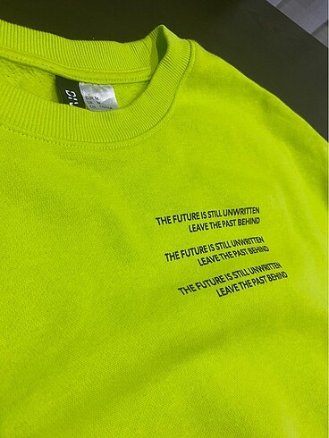 H&M H&M neon renkli sweatshirt