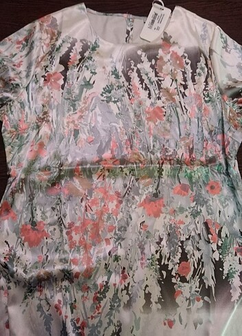 Yeni etiketli yeni sezon İpek saten elbise - Görsel 7