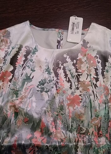 Yeni etiketli yeni sezon İpek saten elbise - Görsel 8