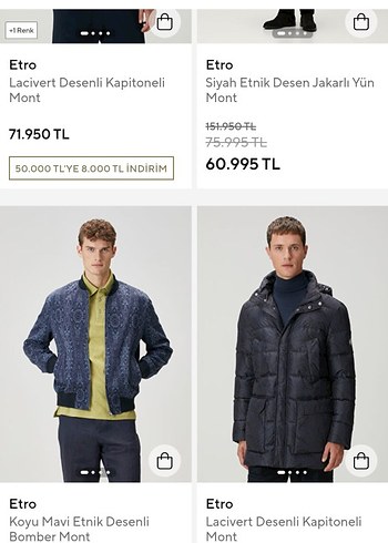 Etro marka  Çiçek Desenli Kapüşonlu ünisex yağmurluk mont - Görsel 13