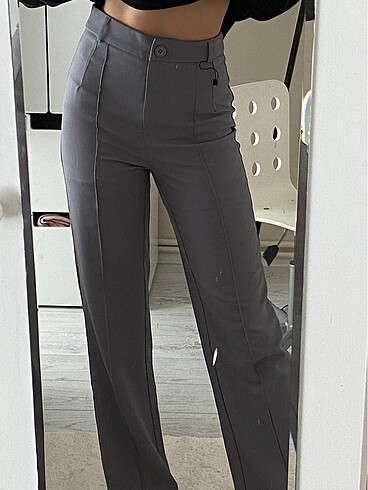34 Beden trendyolmilla gri pantalon