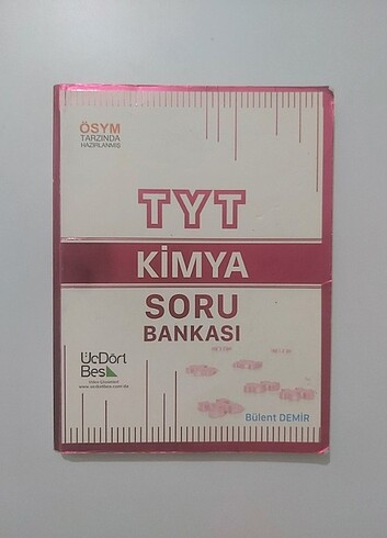 345 Yayınları TYT Kimya Soru Bankası