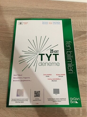 Üçdörtbeş tyt fen bilimleri branş deneme