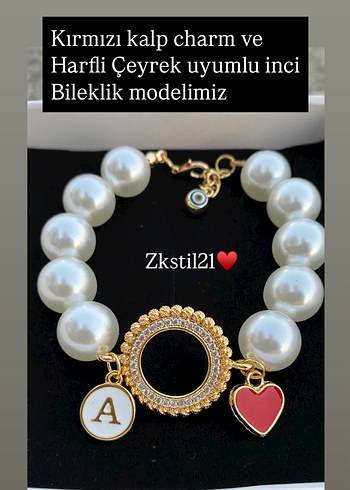 Zara Çeyrekli İnci Bileklik