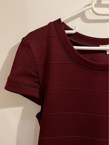 Bordo elbise fabrika