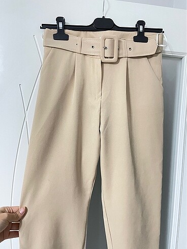 36 Beden camel Renk Kumaş pantolon