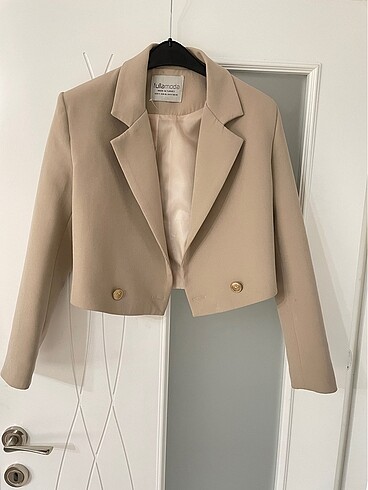 Diğer Crop blazer ceket