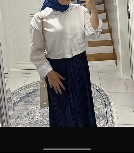 40 Beden beyaz Renk Kısa gömlek