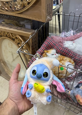 Beden Renk Pastel Renkli Stitch Peluş Oyuncak
