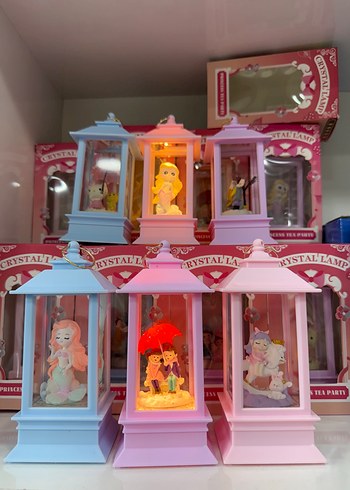 Pembe Parlak Işıklı Mini Fener - Görsel 3