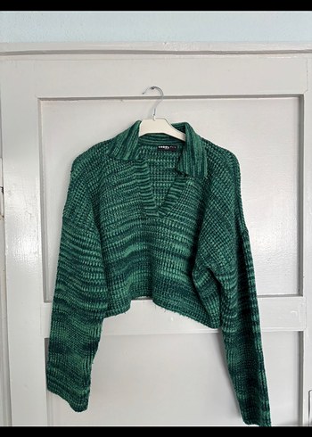 Defacto Crop Kazak - Görsel 4