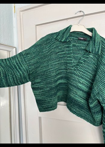 Defacto Crop Kazak - Görsel 5