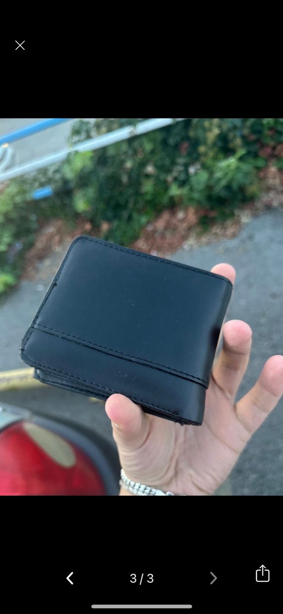 Siyah Minimalist Erkek Cüzdanı - Görsel 3