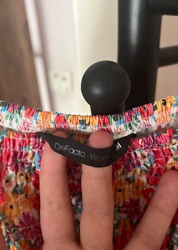 m Beden çeşitli Renk Renkli Bohem Uzun Elbise Balon Kol