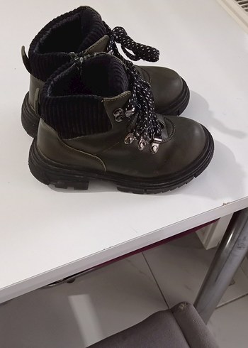28 Beden kahverengi Renk Kemer Detaylı Erkek Çocuk Kahverengi Bot