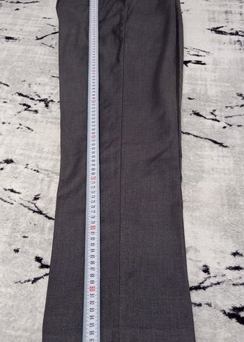 Collezione Gri Kemerli Erkek Normal Kesim Pantolon