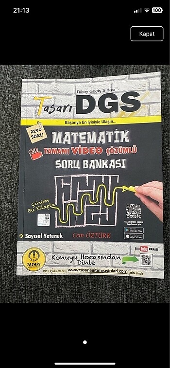 Tasarı dgs soru bankası