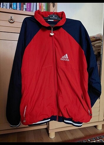 xl Beden kırmızı Renk Adidas Vintage Ceket