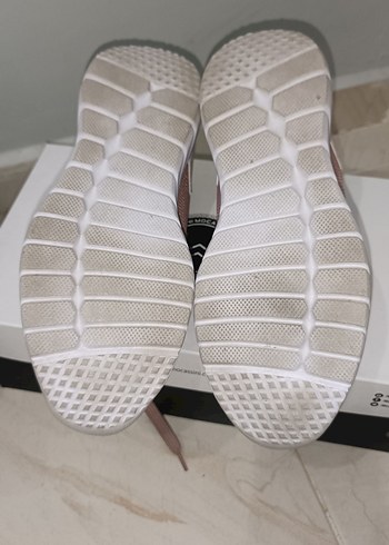 Pudra Pembe Bağcıklı Kadın Spor Ayakkabı - Görsel 6