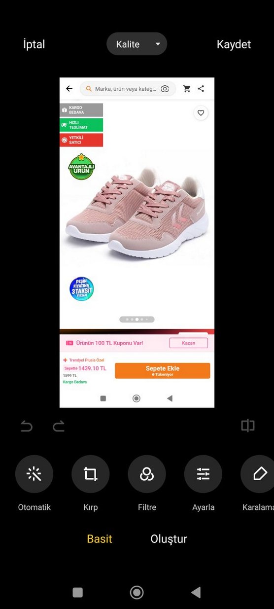 Pudra Pembe Bağcıklı Kadın Spor Ayakkabı - Görsel 3