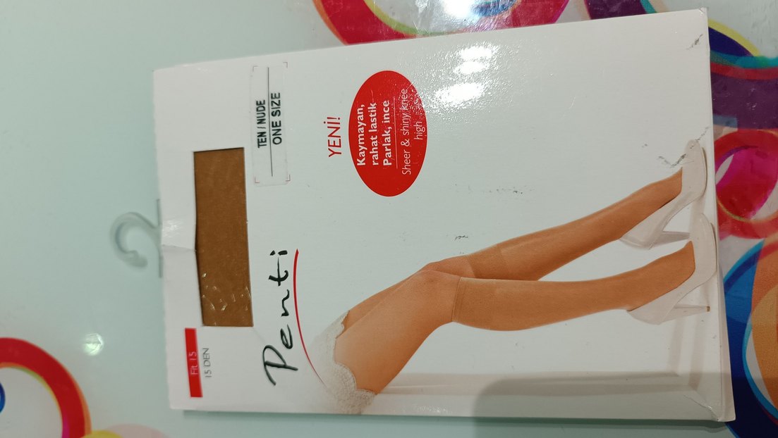 Penti Ten Renk İnce Dizalti Çorap - Görsel 2