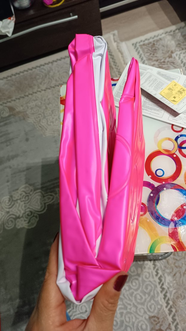 Kırmızı Çocuklar için Şişme Havuz - Görsel 4