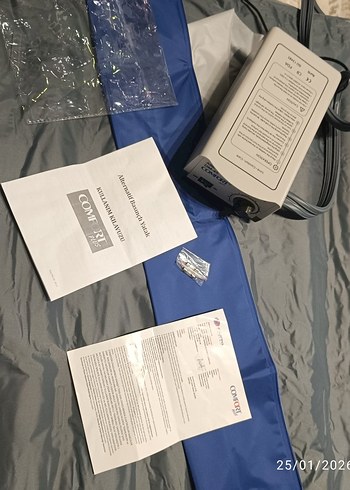 Renkli Boru Tipi Havalı Yatak - Görsel 4