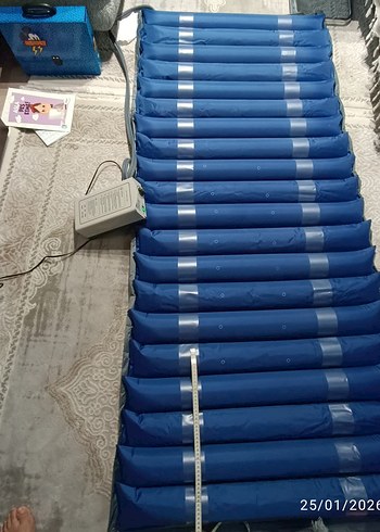 Renkli Boru Tipi Havalı Yatak - Görsel 6