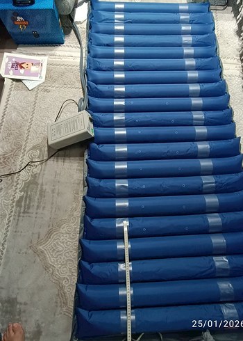 Renkli Boru Tipi Havalı Yatak - Görsel 7