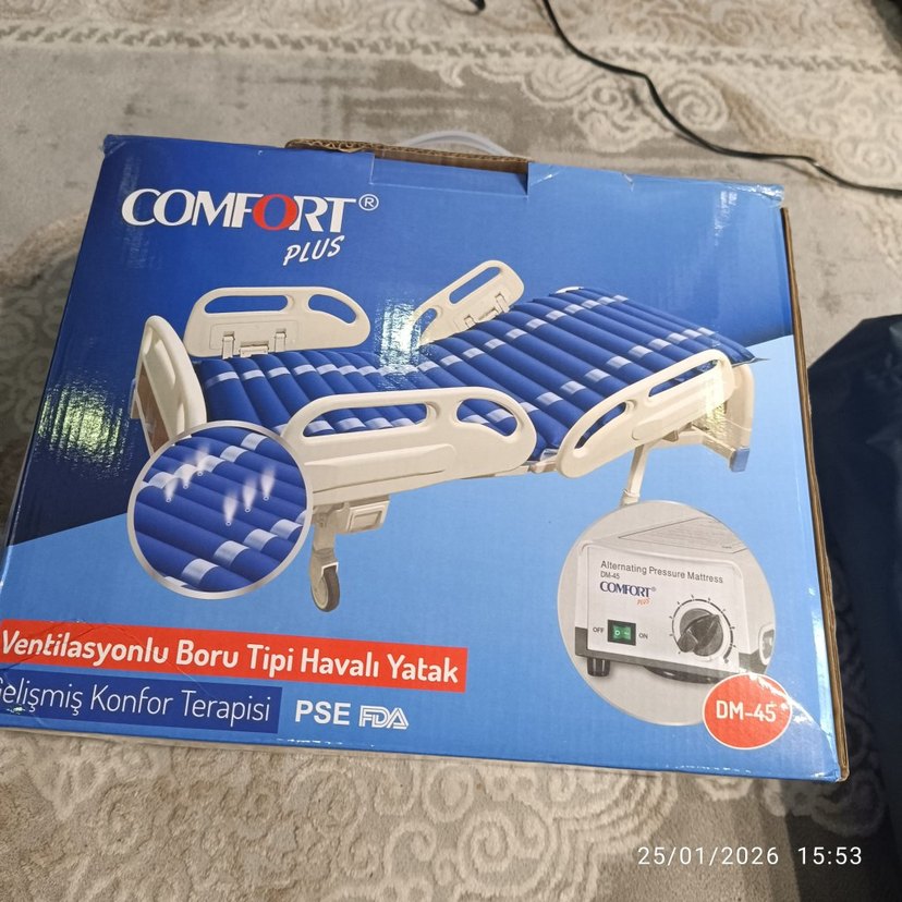 Renkli Boru Tipi Havalı Yatak - Görsel 2