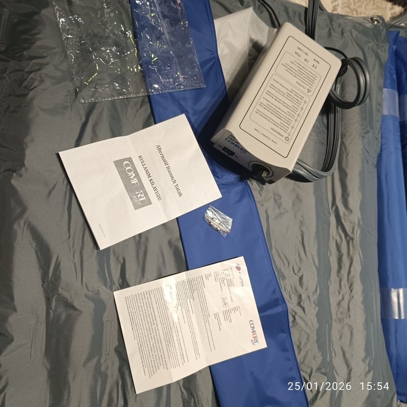 Renkli Boru Tipi Havalı Yatak - Görsel 4