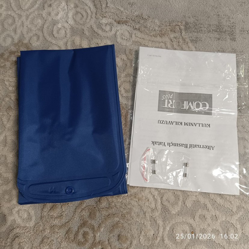 Renkli Boru Tipi Havalı Yatak - Görsel 5