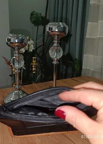 Kadın hakiki deri Cüzdan - Görsel 3