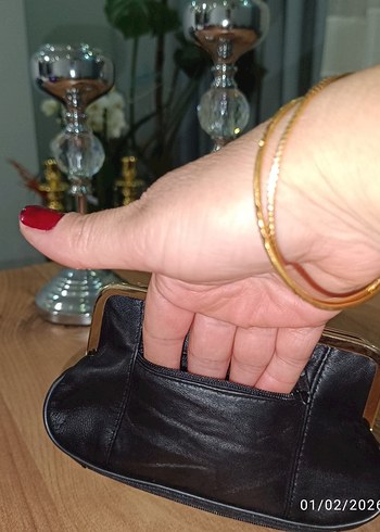 Kadın hakiki deri Cüzdan - Görsel 4