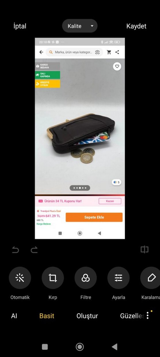 Kadın hakiki deri Cüzdan - Görsel 2