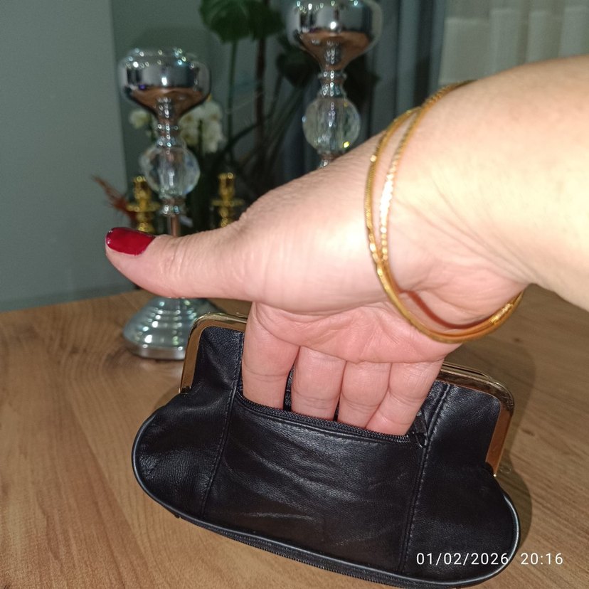 Kadın hakiki deri Cüzdan - Görsel 4