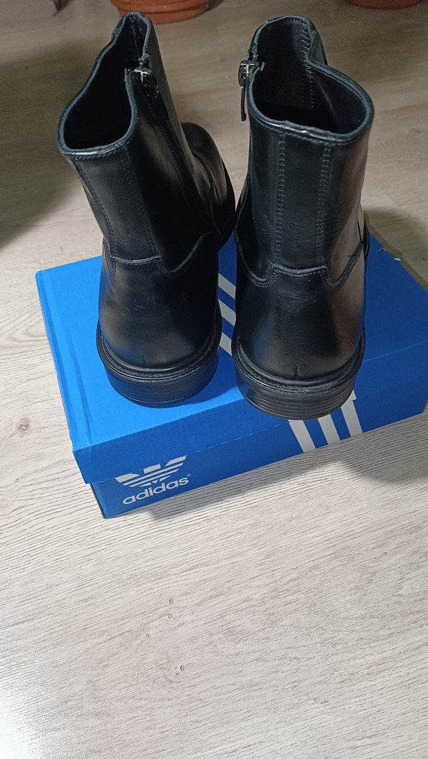 Fermuarlı Siyah Erkek Bot - Görsel 5